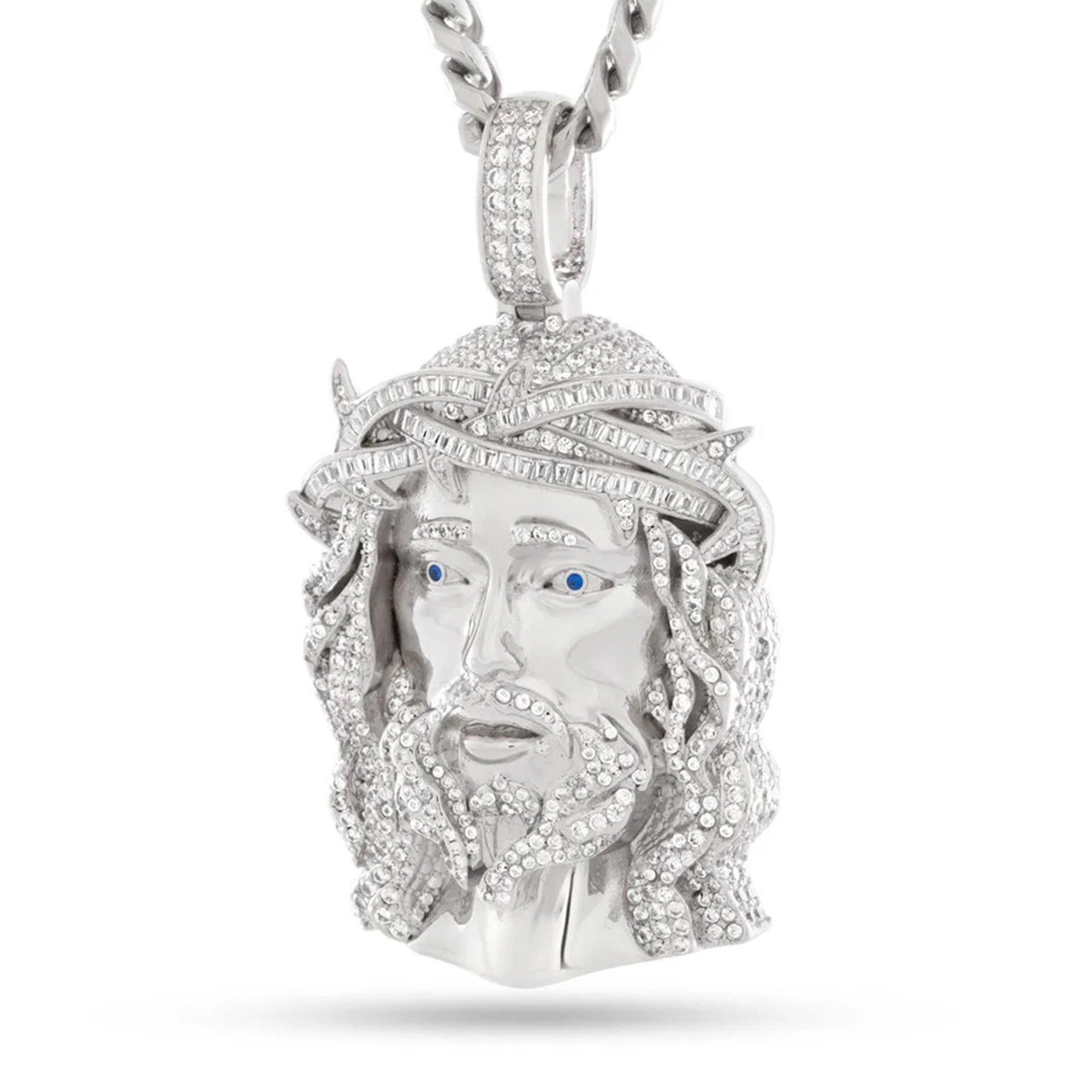 King Ice Witness to All Necklace - Silver - SILVER